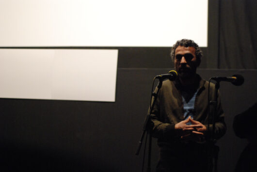 10 Mars - Compétition Internationale. Le réalisateur Maher Abi Samra présente son film MOUJARAD RAIHA © Mélodie Penet