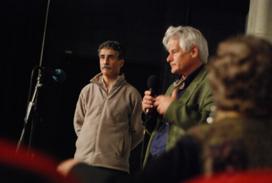 13 Mars - Compétition Française. Le réalisateur Pierre Boccanfuso présente son film LA CHAMANE, SON NEVEU ET LE CAPITAINE avec _ © Mélodie Penet