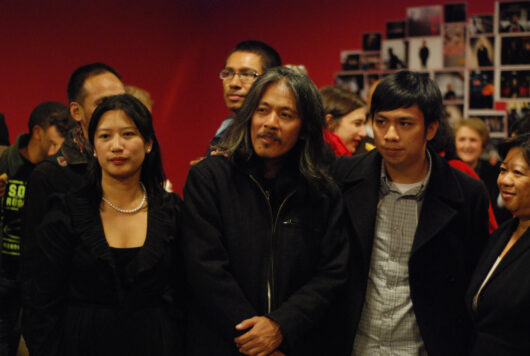 13 Mars - Cocktail. Le réalisateur Lav Diaz © Mélodie Penet