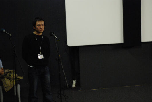 13 Mars - Compétition Internationale. Le réalisateur Haibin Du présente son film SAN © Mélodie Penet