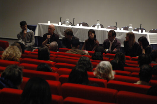 13 Mars - Rencontres professionnelles. Avec Roei Amit, Pascal Brunier, Adrienne Fréjacques, Marie-Laure Lesage et Arnaud de Mezamat © Caroline Cieslik