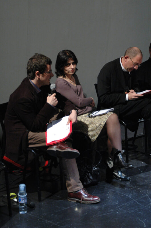 13 Mars - Rencontre professionnelles. Avec Philippe Chazal, Esther Flath, André Gattolin, Yves Jueland, Eric Maigret, Vincent Meslet et Franck Eskenazi © Caroline Cieslik
