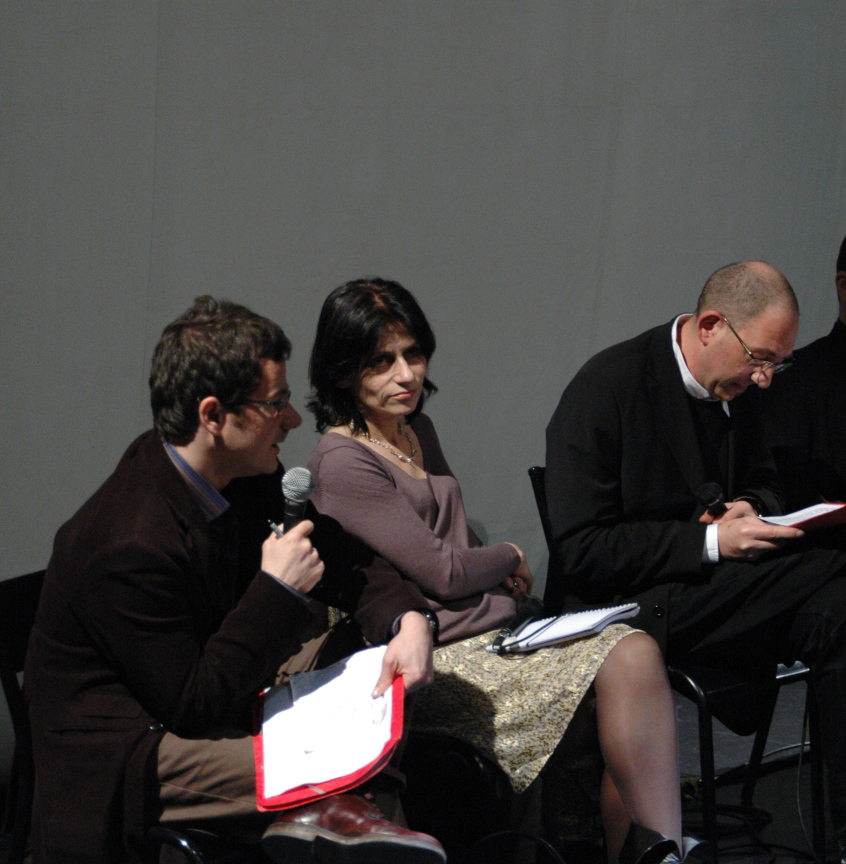 13 Mars - Rencontre professionnelles. Avec Philippe Chazal, Esther Flath, André Gattolin, Yves Jueland, Eric Maigret, Vincent Meslet et Franck Eskenazi © Caroline Cieslik