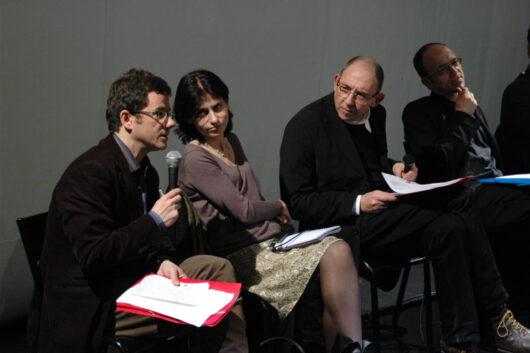 13 Mars - Rencontre professionnelles. Avec Philippe Chazal, Esther Flath, André Gattolin, Yves Jueland, Eric Maigret, Vincent Meslet et Franck Eskenazi © Caroline Cieslik