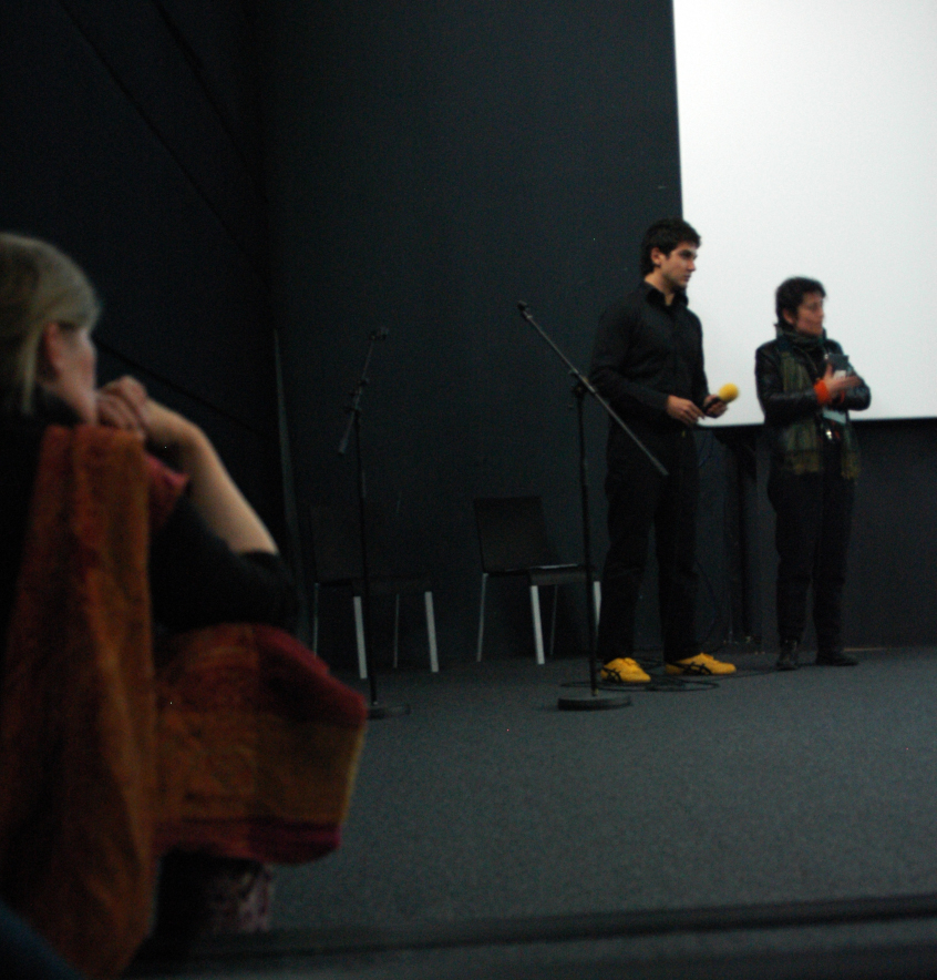 12 Mars - Compétition Internationale. Le réalisateur Gregorio Graziosi et la réalisatrice Thereza Menezes présentent leur film SABA © Caroline Cieslik