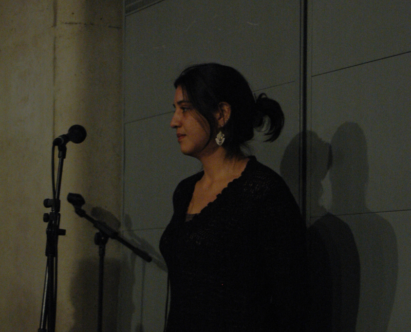 15 Mars - Compétition Française. La réalisatrice Camila Guzmán Urzúa présente son film EL TELON DE AZUCAR © Caroline Cieslik