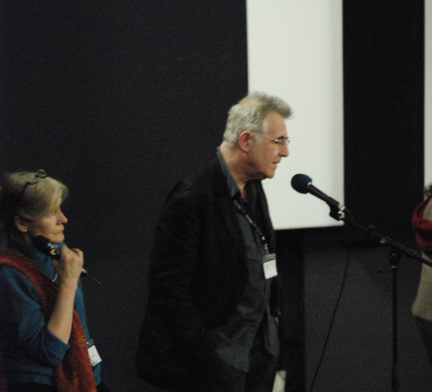 12 Mars - Compétition Internationale. Le réalisateur John Smith présente son film DIRTY PICTURES avec Gill Gladstone © Mélodie Penet