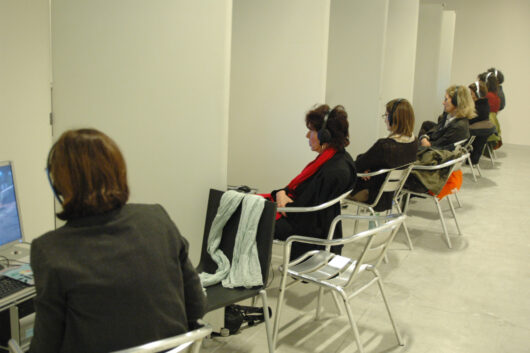 14 Mars - Vidéothèque professionnelle du festival © Caroline Cieslik