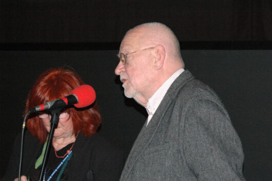 14 Mars - Histoire(s) Allemande(s). Le réalisateur Klaus Wildenhahn présente son film DER HAMBURGER AUFSTAND OKTOKER 1923 (SOUVENIRS ET TÉMOIGNAGES DU SOULEVEMENT DE HAMBOURG 1923). Traduction simultanée de Heike Hurst © Caroline Cieslik