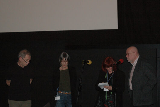 14 Mars - Histoire(s) Allemande(s). Les réalisateur Reiner Etz, Gisela Tuchtenhagen et Klaus Wildenhahn présentent leur film DER HAMBURGER AUFSTAND OKTOKER 1923 (SOUVENIRS ET TÉMOIGNAGES DU SOULEVEMENT DE HAMBOURG 1923) © Caroline Cieslik