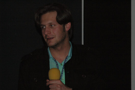 14 Mars - Compétition Internationale. Le réalisateur Marcin Janos Krawczyk présente son film RENDEZ-VOUS © Caroline Cieslik