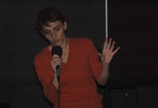 14 Mars - Compétition Française. La réalisatrice Marie Voignier présente son film LE BRUIT DU CANON © Caroline Cieslik