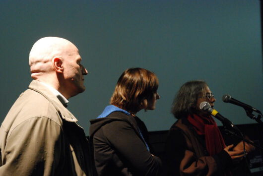 11 Mars - Compétition Internationale. Le réalisatrice Mary Jimenez présente son film LE DICTIONNAIRE DE MARCUS avec Marcus Sluse (protagoniste) © Alexia Villard