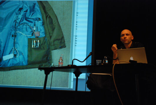 14 Mars - Exploring Documentary. Le réalisateur Alain Declercq présente ses films EMBEDDED et I FOUND YOU © Alexia Villard
