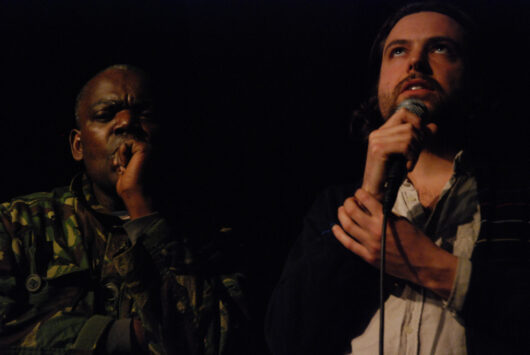 14 Mars - Compétition Française. Le réalisateur Virgil Vernier présente son film AUTOPRODUCTION avec l'un des protagonistes © Valérie Dupoy