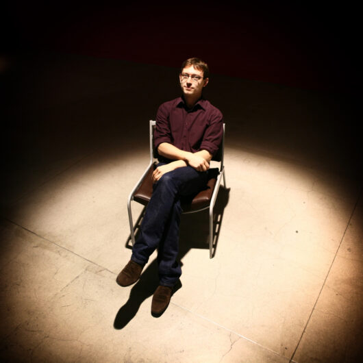 Paolo Moretti, adjoint à la direction artistique de la 30e édition de Cinéma du réel © Nicolas Rapin 