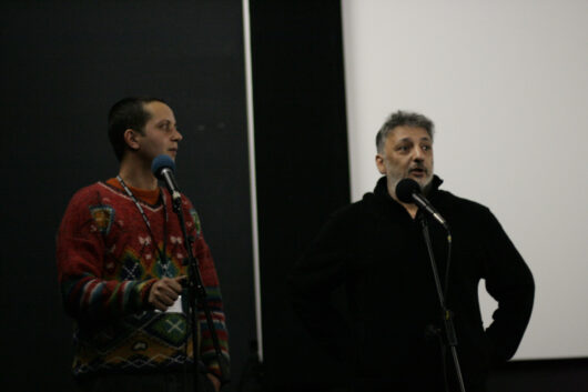 8 Mars - Compétition Internationale. Le réalisateur Kamel Laaridhi présente son film GHARSALLAH, LA SEMENCE DE DIEU (Gharsallah, God's Sowing) avec _ © Nicolas Rapin