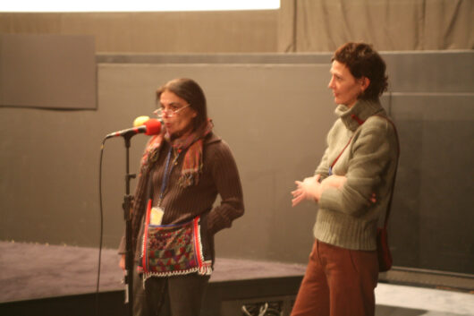 10 Mars - Compétition Française. La réalisatrice Lara Rastelli présente son film NISIDA, GRANDIR EN PRISON avec Marie-Pierre Duhamel-Müller © Florent Michel 