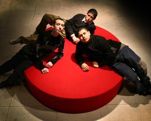 Une partie du casting du film SECTIUON ENFANTS SAUVAGES de Éric Tachin et Laurence Doumic Roux © Florent Michel