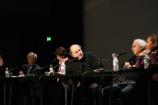 11 Mars - Rencontre. Journée Professionnelle : Une télévision sans publicité : mythe ou réalité ? Avec Fabrice Puchault,  Guy Seligmann, Monique Dagnaud, Serge Lalou, Marie-Laure Sauty de Chalon et Olivier Séguret © Nicolas Rapin