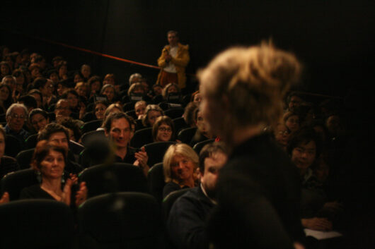 13 Mars - Compétition Internationale. La réalisatrice Manon Ott présente son film YU © Nicolas Rapin