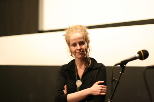 13 Mars - Compétition Internationale. La réalisatrice Manon Ott présente son film YU © Nicolas Rapin