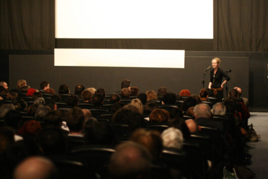13 Mars - Compétition Internationale. La réalisatrice Manon Ott présente son film YU © Nicolas Rapin