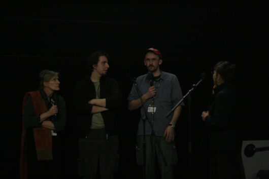 14 Mars - Compétition Internationale. Les réalisateurs Andrzej Dybczak et Jacek Naglowski présentent leur film GUGARA © Nicolas Rapin