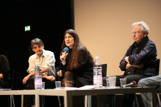 15 Mars - Rencontre. Débat ADDOC : le plan et sa durée, la séquence et son souffle. Denis Gheerbrant et Daniel Deshays © Nicolas Rapin