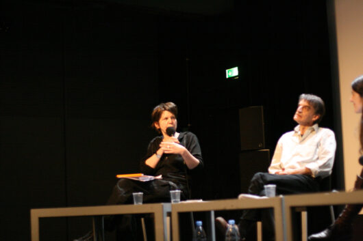 15 Mars - Rencontre. Débat ADDOC : le plan et sa durée, la séquence et son souffle. Claire Atherton et Denis Gheerbrant © Nicolas Rapin