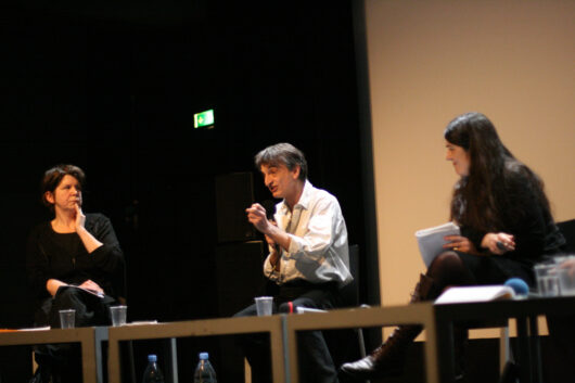 15 Mars - Rencontre. Débat ADDOC : le plan et sa durée, la séquence et son souffle. Claire Atherton et Denis Gheerbrant © Nicolas Rapin