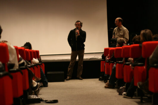 17 Mars - Compétition Internationale. Le réalisateur Thomas Ciulei présente son film PODUL DE FLORI avec _ © Nicolas Rapin