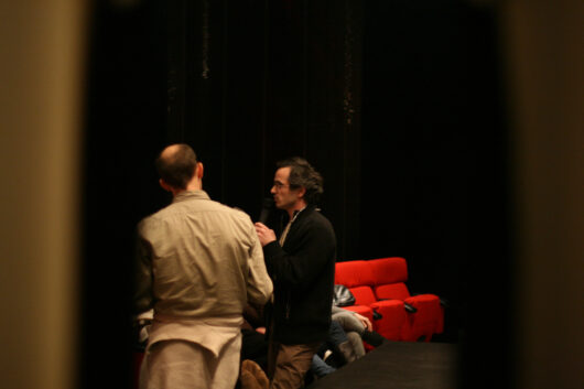 17 Mars - Compétition Internationale. Le réalisateur Thomas Ciulei présente son film PODUL DE FLORI avec _ © Nicolas Rapin