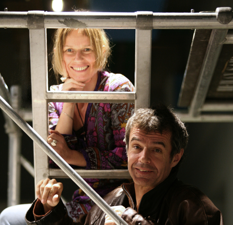 Joëlle Janssen et Jean-Marie Barbe, réalisatrice et réalisateur de JE PRENDS TA DOULEUR © Florent Michel 
