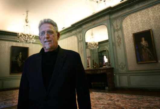 Le réalisateur Jim McBride à l'Ambassade des États-Unis d'Amérique © Florent Michel