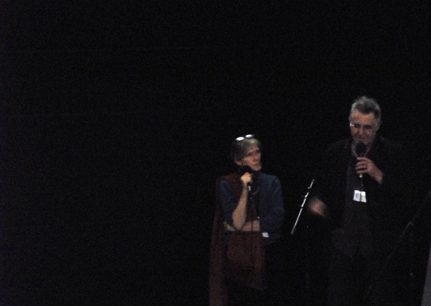 12 Mars - Compétition Internationale. Le réalisateur John Smith présente son film DIRTY PICTURES avec Gill Gladstone © Mélodie Penet