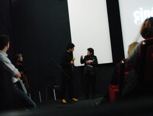 12 Mars - Compétition Internationale. Le réalisateur Gregorio Graziosi et la réalisatrice Thereza Menezes présentent leur film SABA © Caroline Cieslik