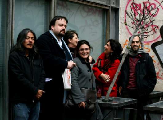 Jury International : Lav Diaz, Olaf Möller, Françoise Etchegaray, Gulya Mirzoeva et Eugenio Polgovsky © Nicolas Rapin