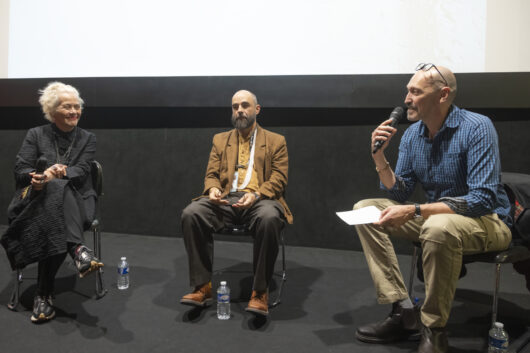 24 Mars- Front(s) Populaire(s) - discussion à la suite de la projection de CHANSONS D'EXIL, avec Françoise Vergès (Historienne), Dado Amaral et Christian Borghino © Hervé Veronèse
