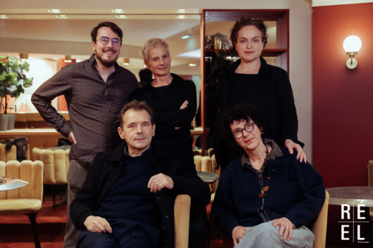 Jury du prix Clarens du documentaire humaniste - Hadrien Frémont, Xavier Marquier, Ina Seghezzi, Vanina Vignal, Anne Morin © Léa Rener