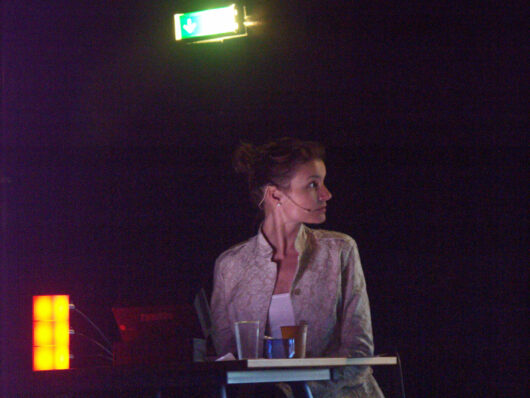 Soirée Surprise. Die Natch / La Nuit, avec le soutien de ARTE. Avec Stéfanie Schüler © Mathieu Marre