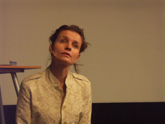 Soirée Surprise. Die Natch / La Nuit, avec le soutien de ARTE. Avec Stéfanie Schüler © Mathieu Marre