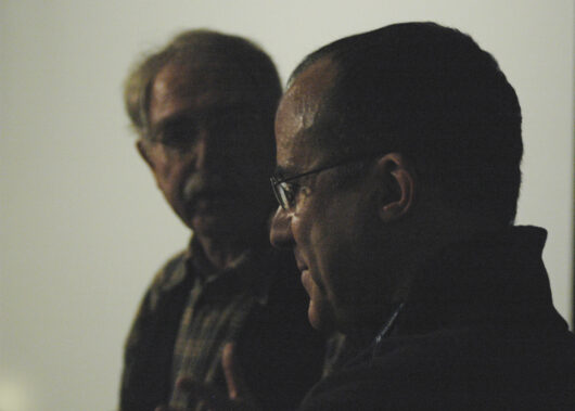 15 Mars - Compétition Française. Le réalisateur Vincent Martorana présente son film ESPERANDON A LA VIRGEN avec Claude Guisard  © Caroline Cieslik