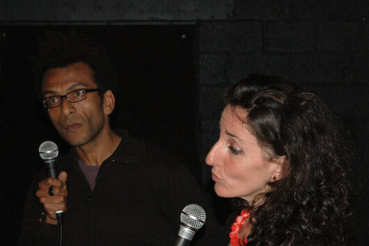 16 Mars - Compétition Française. Le réalisateur Christian Docin-Julien et la réalisatrice Catherine Catella présentent leur film MOI AUSSI, JE SUIS À BOUT DE SOUFFLE © Caroline Cieslik