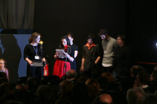 17 Mars - Cérémonie de Clôture. Palmarès. Prix du Patrimoine : STELLA de Vanina Vignal. Remis par le Jury des jeunes © Florent Michel