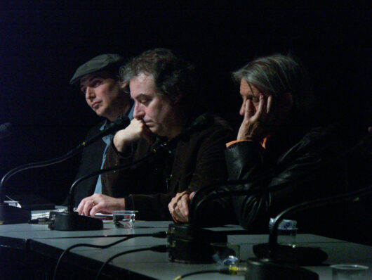 13 Mars - Rencontre autour du cinéma documentaire en Espagne. Avec les cinéastes José Luis Guerín et Basilio Martín Patino © Sylvain Bich