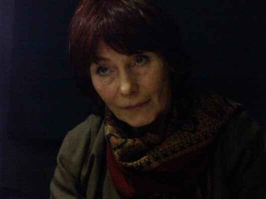 11 Mars - Compétition Internationale. La réalisatrice Tamara Trampe présente son film WEISSE RABEN - ALPTRAUM TSCHETSCHENIEN © Sylvain Bich