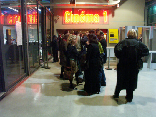 12 Mars - File d'attente pour la Cérémonie de clôture du festival © Sylvain Bich