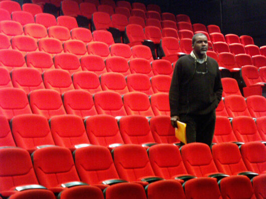 5 Mars - Le comédien Jacques Martial en répétition pour le Théâtre du Réel © Sylvain Bich