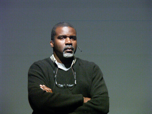 5 Mars - Théâtre du Réel. Cinq séquences du film WELFARE de Frederic Wiseman deviennent textes de théâtre, avec Marianne Basler, Jean-Philippe Puymartin, Jacques Martial et François Barbin © Sylvain Bich